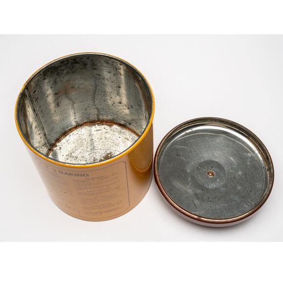 1970's Bisquick General Mills Kitchen Metal Ransburg Canister - Picture 3 of 5